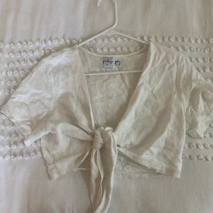 Princess Polly tie crop top